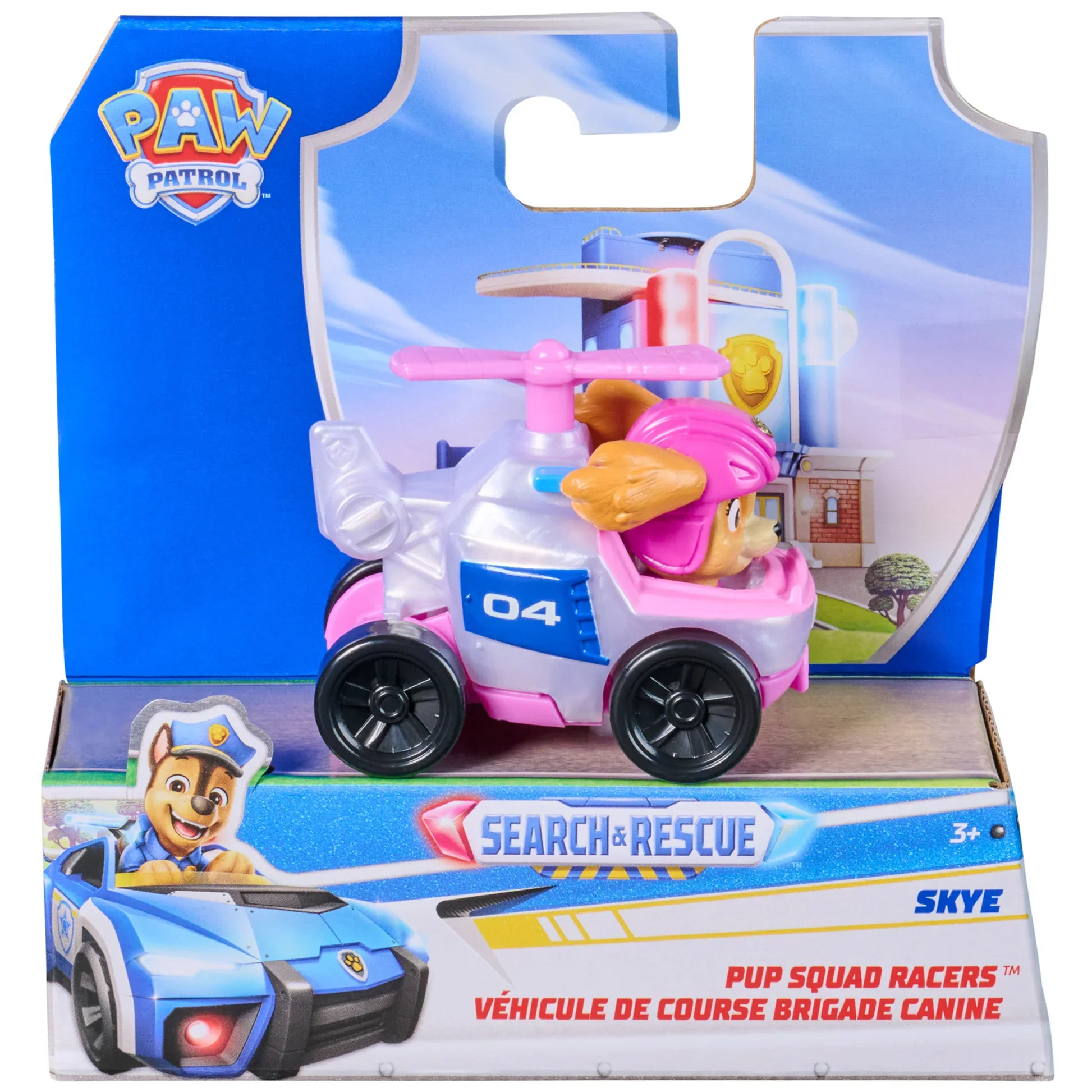 PAW PATROL SEARCH AND RESCUE PUP SQUAD RACER - SKYE