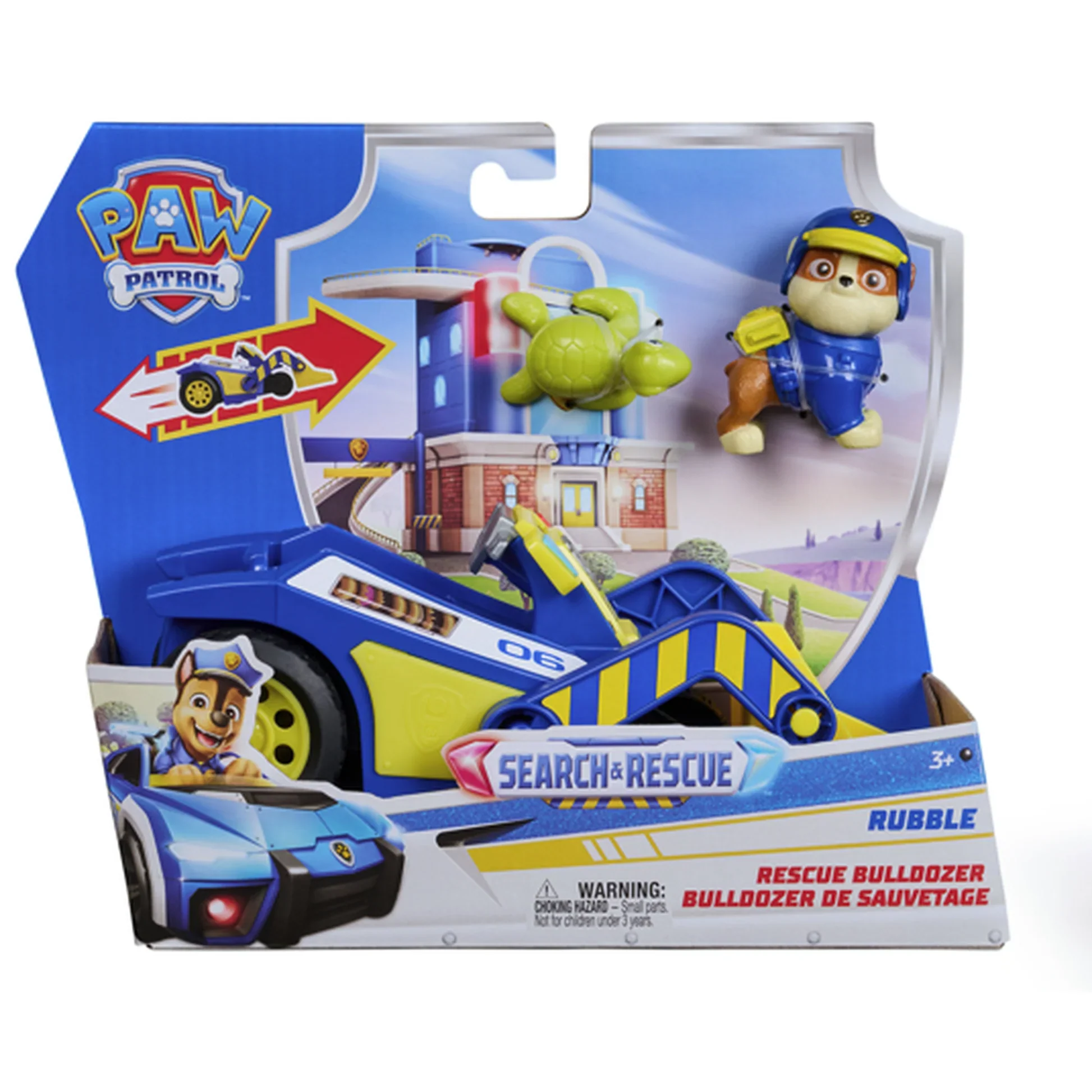 PAW PATROL SEARCH AND RESCUE - RESCUE BULLDOZER RUMBLE