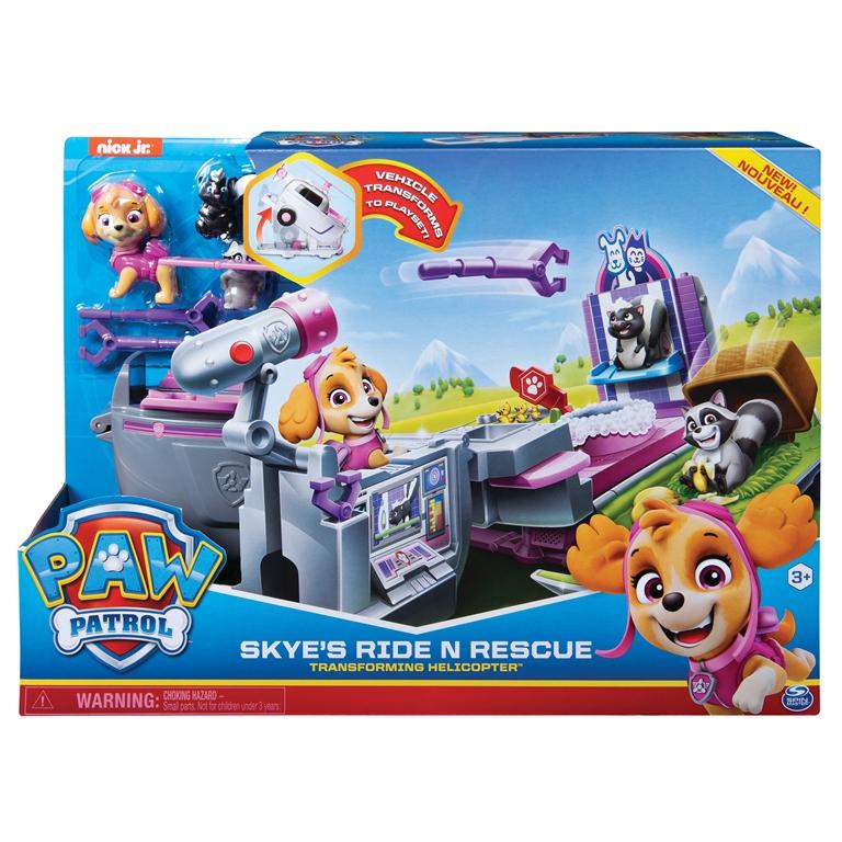 PAW PATROL SKYES RIDE AND RESCUE HELICOPTER