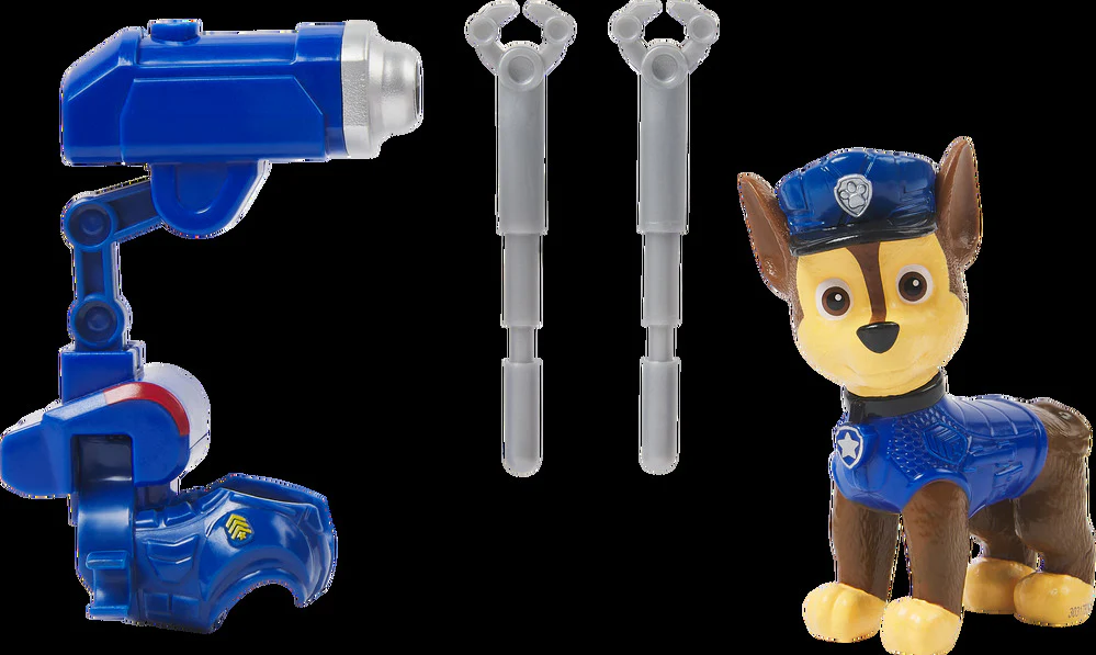 PAW PATROL - THE MIGHTY MOVIE - CHASE FIGURINE - Image 3