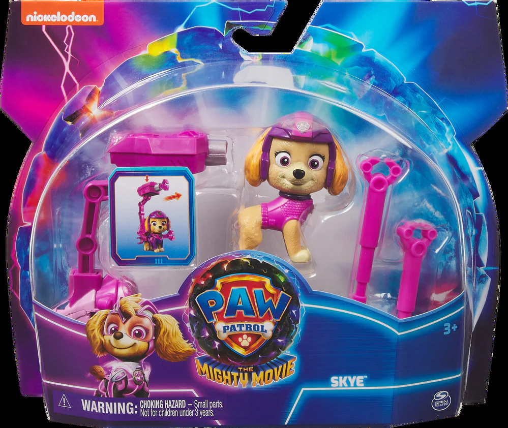 PAW PATROL - THE MIGHTY MOVIE - SKYE FIGURINE - Image 3