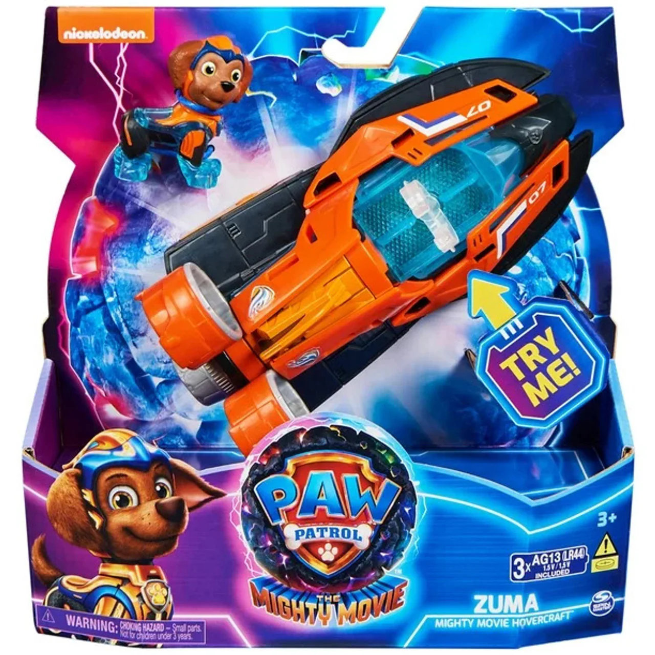 PAW PATROL - THE MIGHTY MOVIE - ZUMA - MIGHTY MOVIE HOVERCRAFT - Image 2