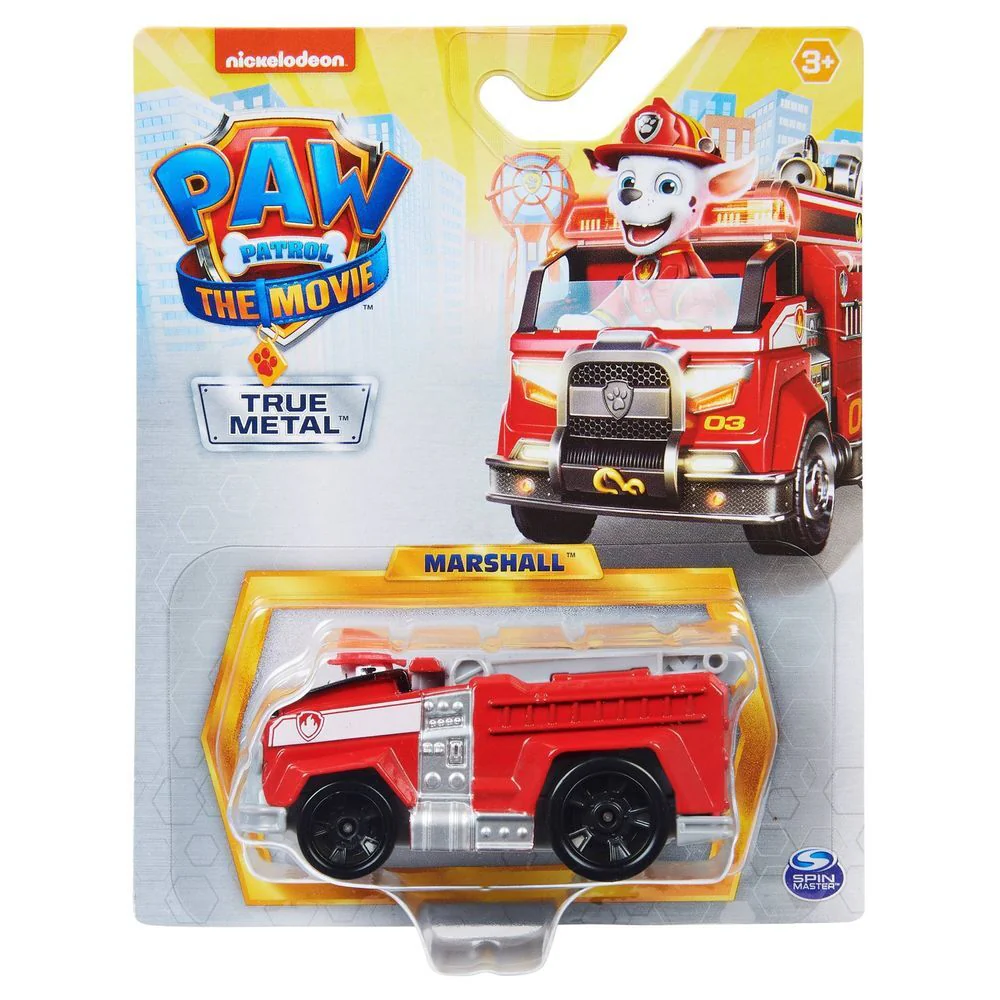 PAW PATROL THE MOVIE TRUE METAL VEHICLE - MARSHALL