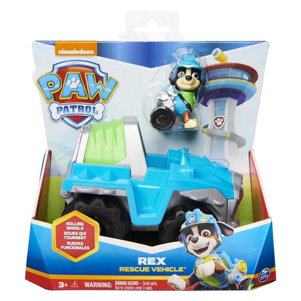 PAW PATROL VEHICLES - REX RESCUE VEHICLE