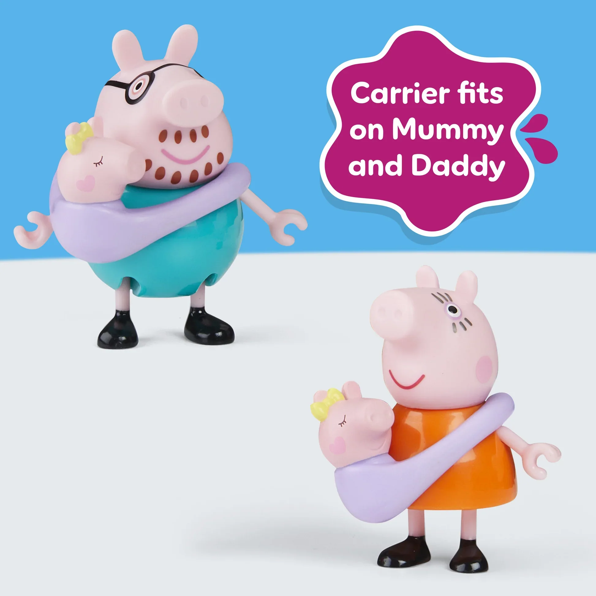 PEPPA PIG - PEPPA'S FAMILY OF FIVE FIGURES PACK - Image 3