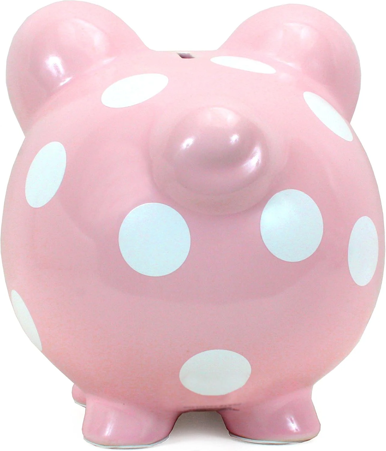 PIGGY BANK - PINK POLKA DOT - Image 2