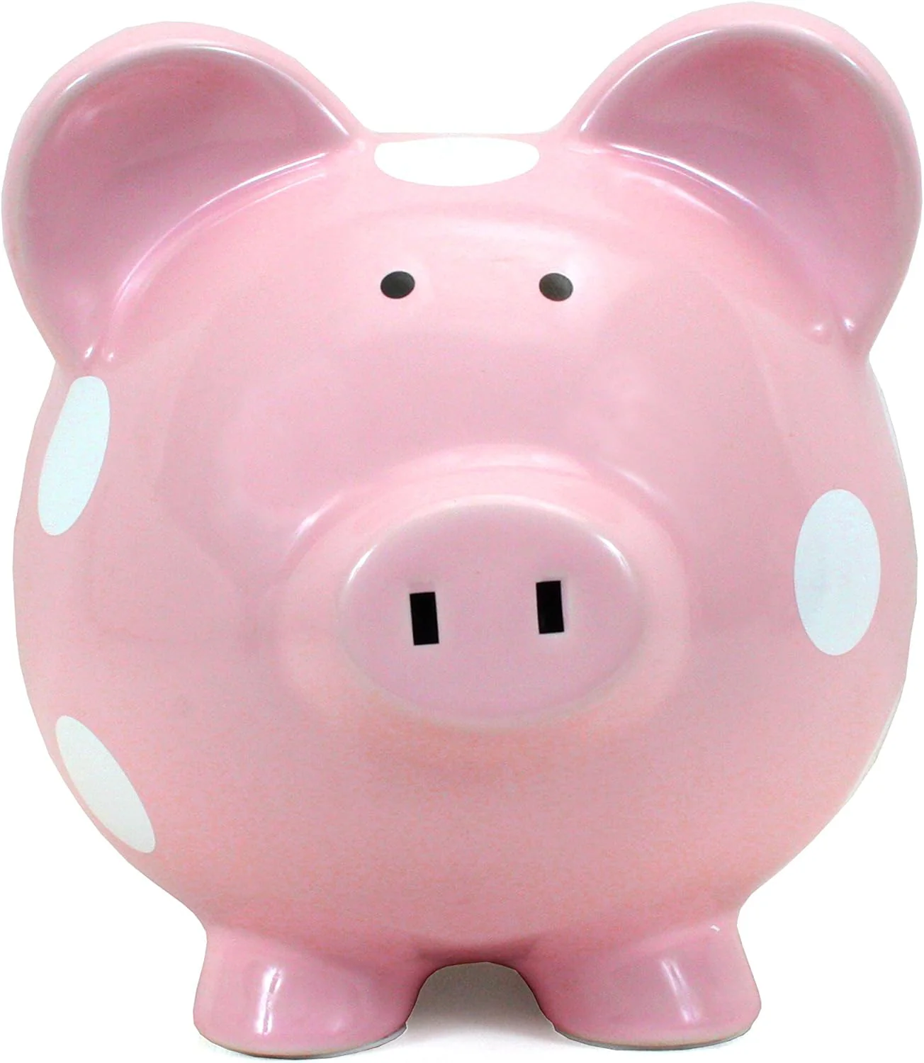 PIGGY BANK - PINK POLKA DOT - Image 4