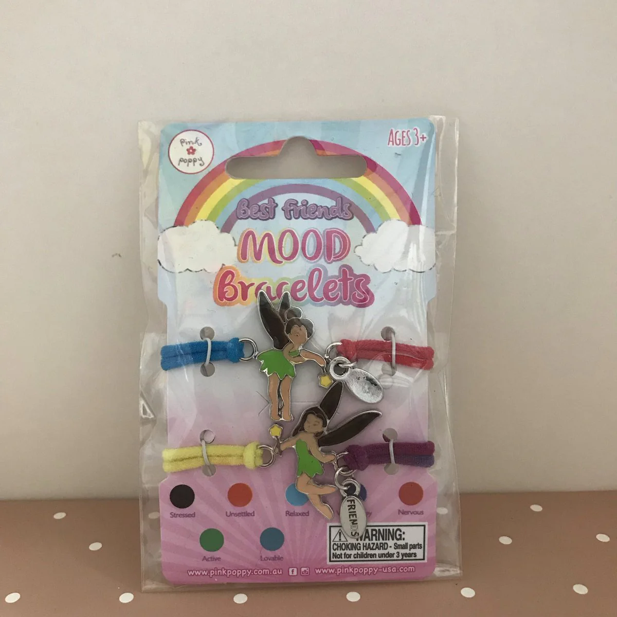 PINK POPPY BEST FRIENDS FAIRY MOOD BRACELET FAIRY