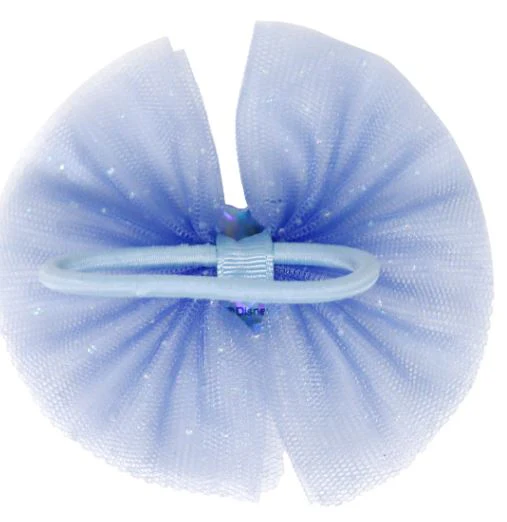 PINK POPPY - DISNEY FROZEN ELSA GLITTER HEART HAIR ELASTIC - Image 2
