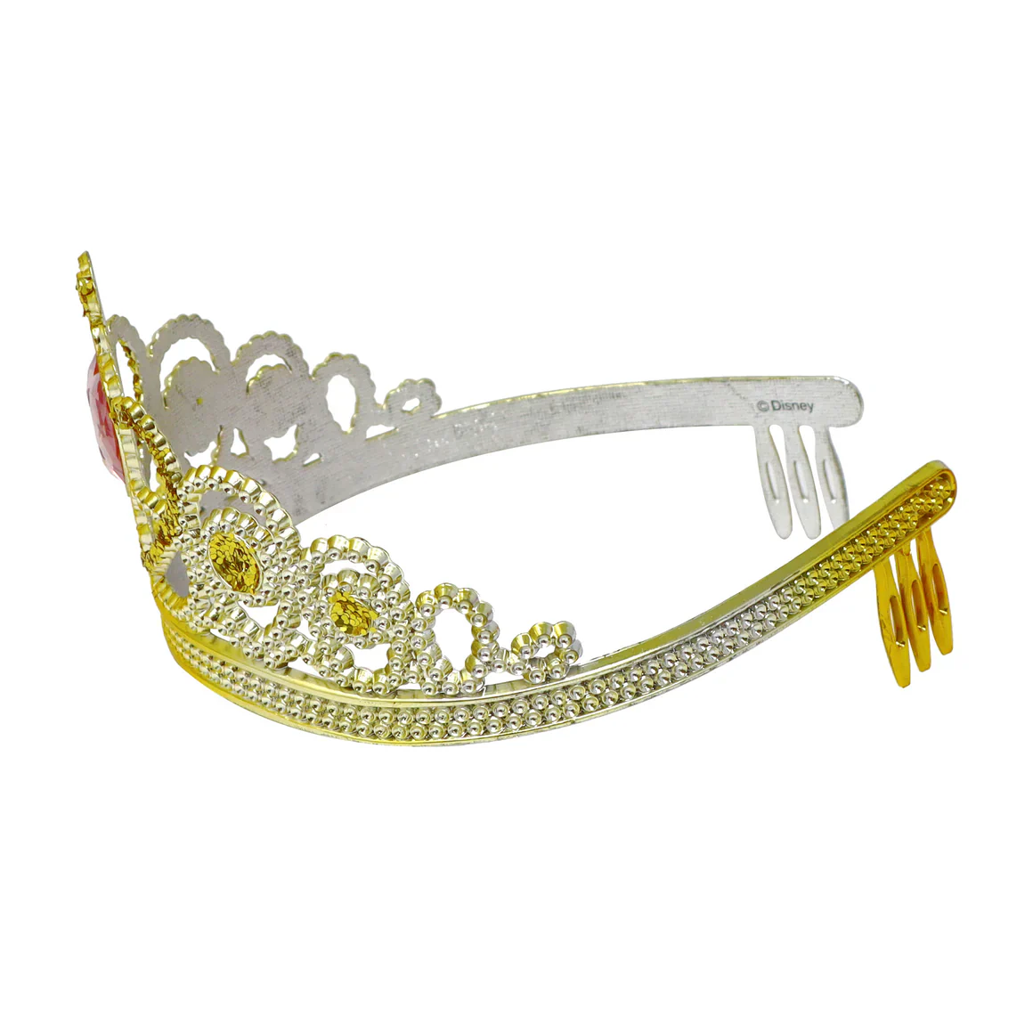 PINK POPPY - DISNEY PRINCESS BELLE HEART GEMSTONE AND GLITTER CROWN - Image 2