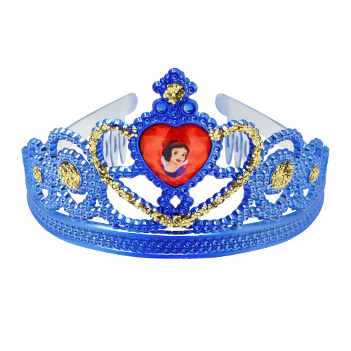 PINK POPPY - DISNEY PRINCESS SNOW WHITE HEART GEMSTONE AND GLITTER CROWN