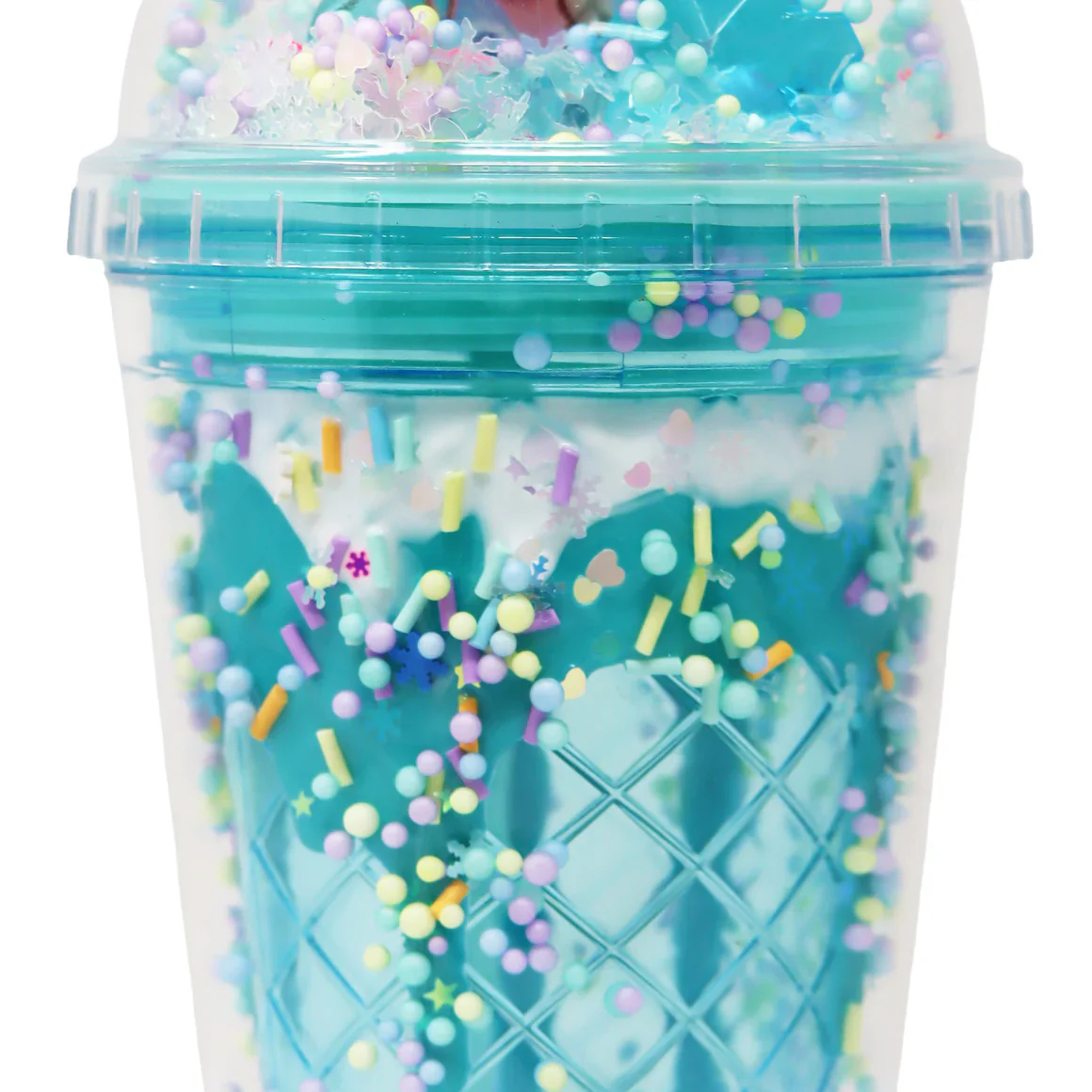 PINK POPPY FROZEN DRINK CUP BLUE DOME - Image 4