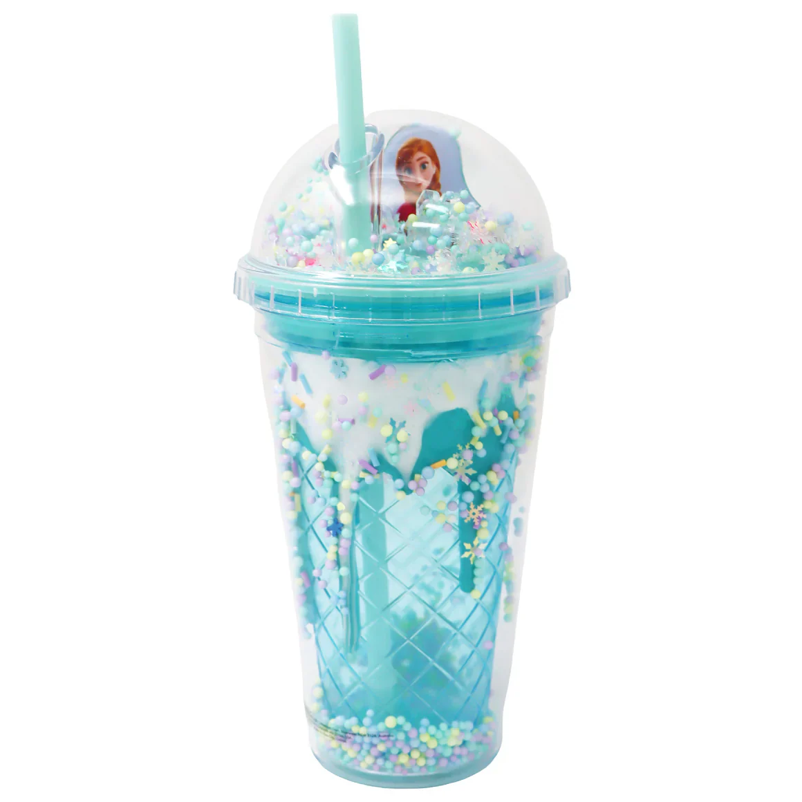 PINK POPPY FROZEN DRINK CUP BLUE DOME - Image 6