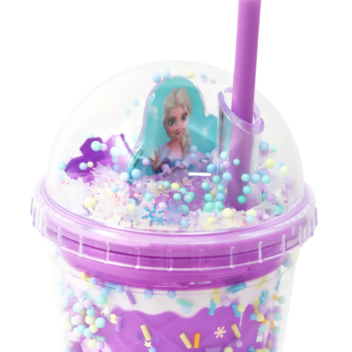 PINK POPPY FROZEN DRINK CUP PURPLE DOME - Image 6