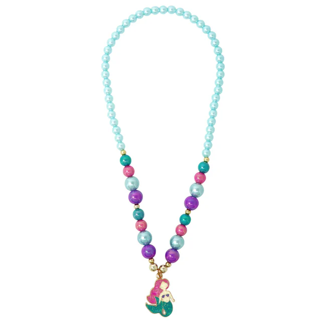PINK POPPY - SHIMMERING MERMAID NECKLACE