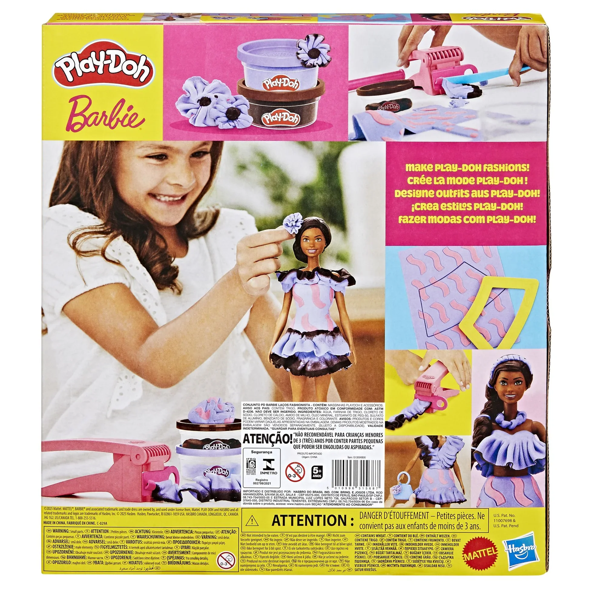 PLAY-DOH BARBIE - FASHIONISTA RUFFLES - Image 2