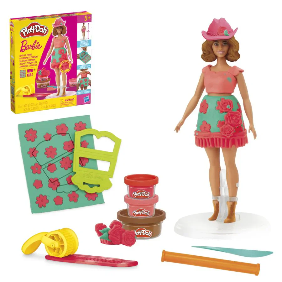 PLAY-DOH BARBIE - FLORALS AND FRINGE - Image 2