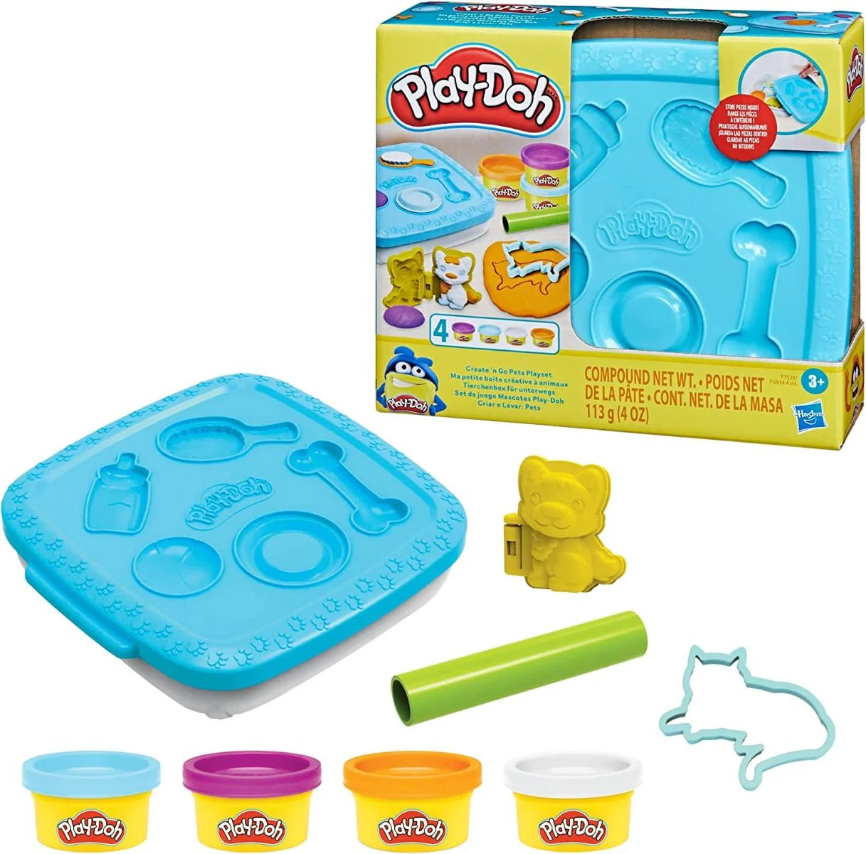 PLAY-DOH CREATE N GO PETS PLAYSET