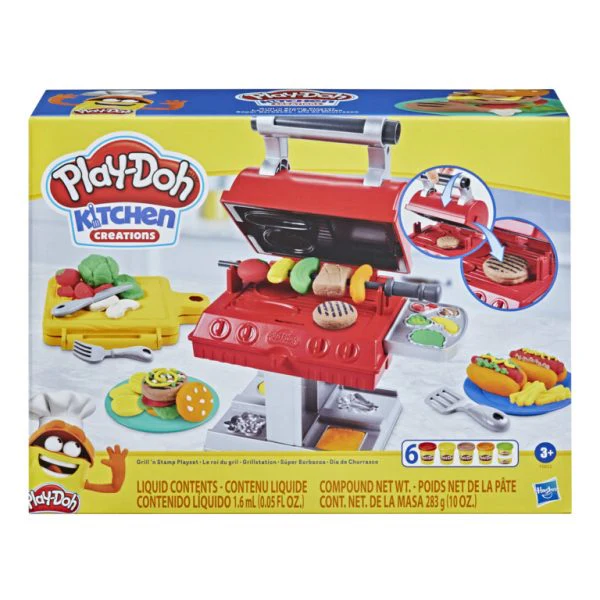 PLAY-DOH GRILL AND STAMP PLAY SET