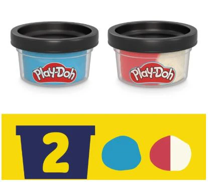PLAY-DOH MARVEL - CAPTAIN AMERICA STAMPING SHIELD - Image 5