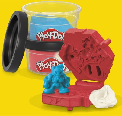 PLAY-DOH MARVEL - CAPTAIN AMERICA STAMPING SHIELD - Image 6