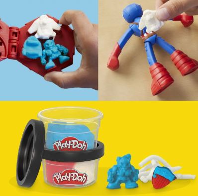 PLAY-DOH MARVEL - CAPTAIN AMERICA STAMPING SHIELD - Image 8
