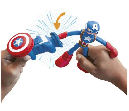PLAY-DOH MARVEL - CAPTAIN AMERICA STAMPING SHIELD - Image 9