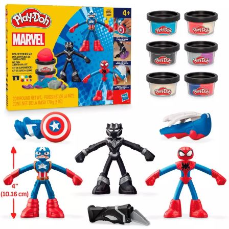 PLAY-DOH MARVEL - HERO ADVENTURE SET - Image 4