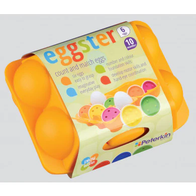 PLAY AND LEARN EGGSTER COUNT & MATCH EGGS - Image 2