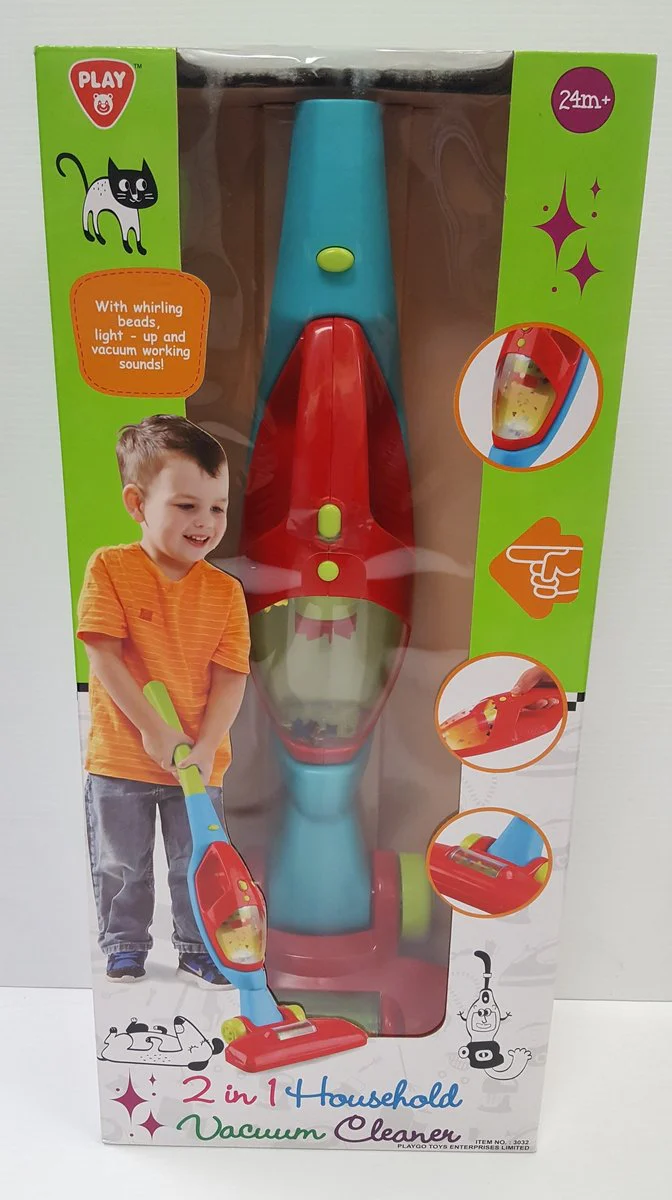PLAYGO 2IN1 VACUUM CLEANER