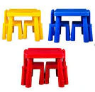 FOUNTAIN ACTIVITY TABLE AND CHAIRS ASSORTED COLOURS RED, BLUE - Image 2