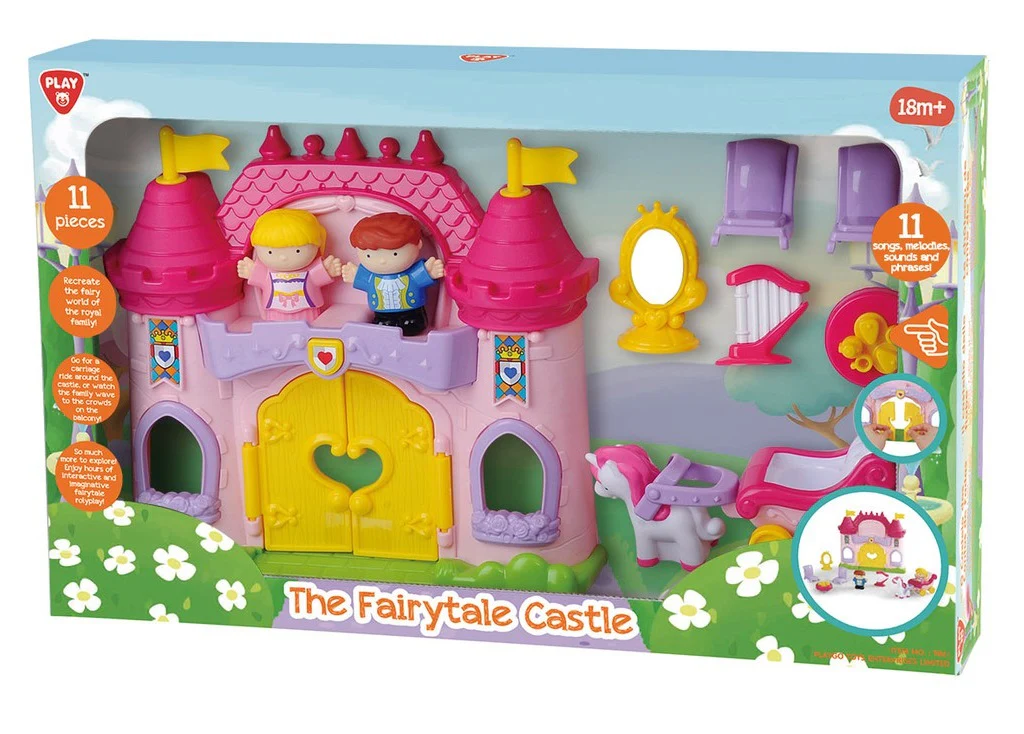PLAYGO BATTERY OPERATED THE FAIRYTALE CASTLE