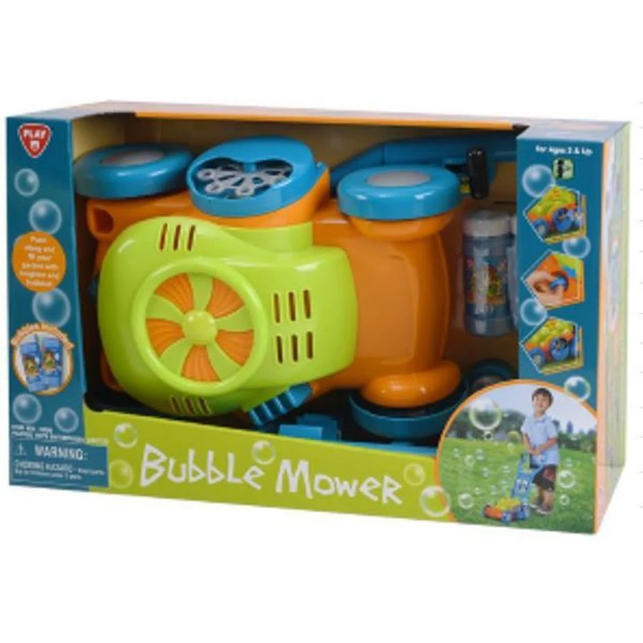 PLAYGO BUBBLE LAWN MOWER BATTERY OPERATED - Image 2