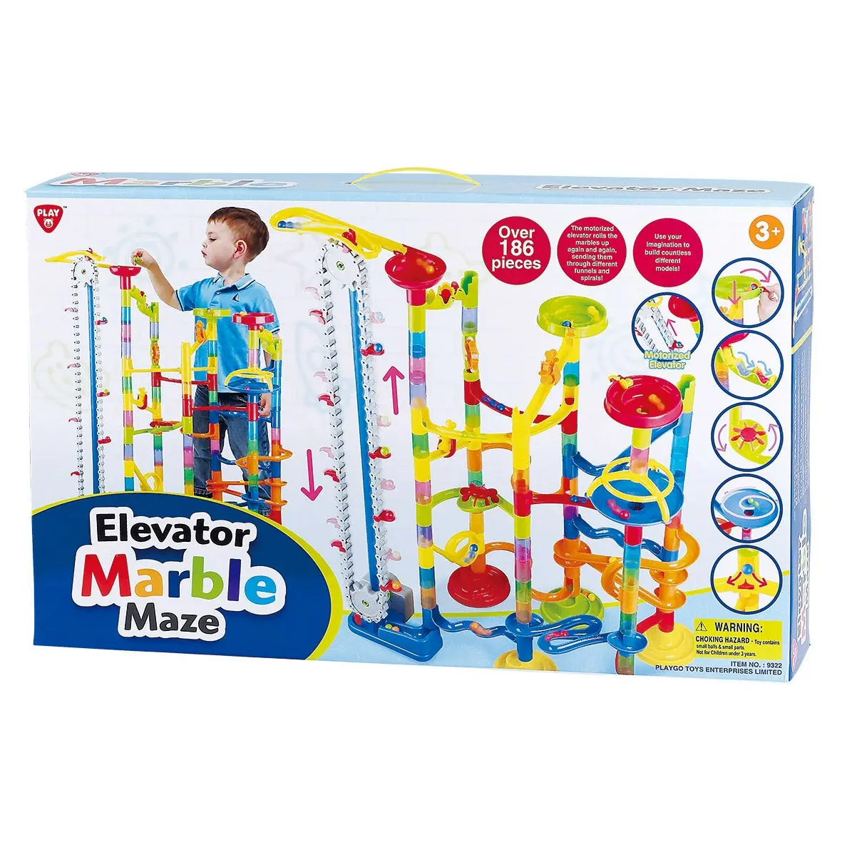 PLAYGO ELEVATOR MARBLE MAZE