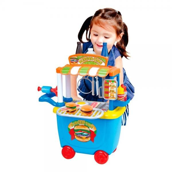 PLAYGO GOURMET BURGER CART - Image 2