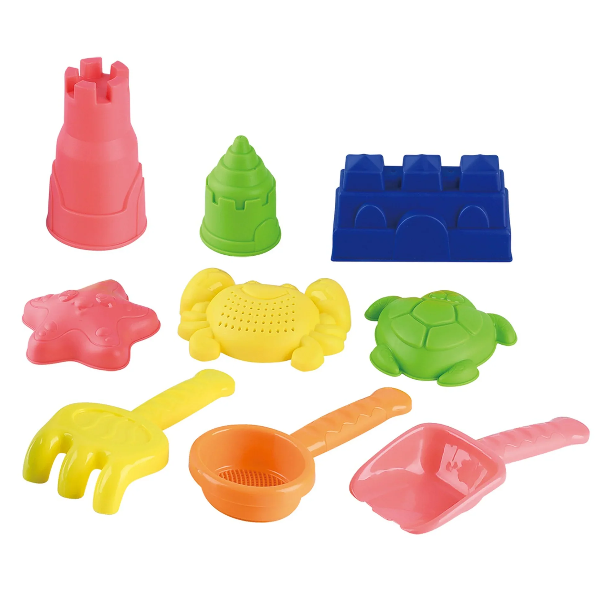 PLAYGO SAND AND PLAY MOULD 9 PIECE SET - Image 2