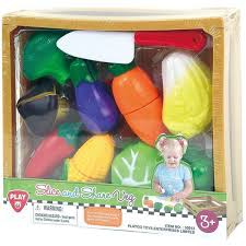 PLAYGO SLICE AND SHARE VEG 11PC