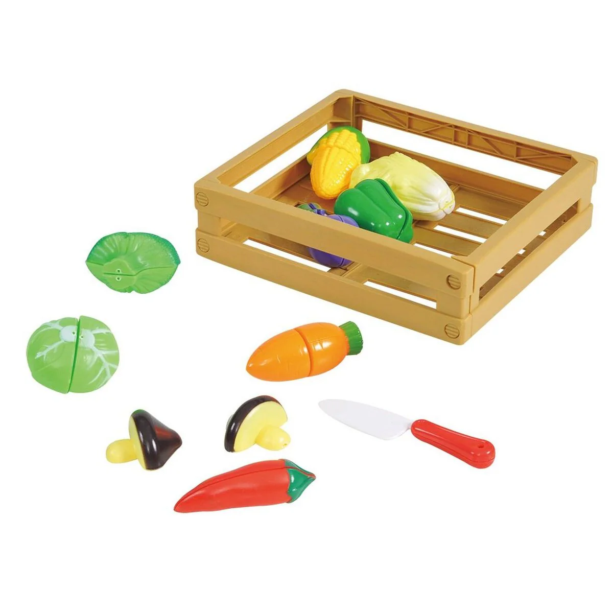 PLAYGO SLICE AND SHARE VEG 11PC - Image 2