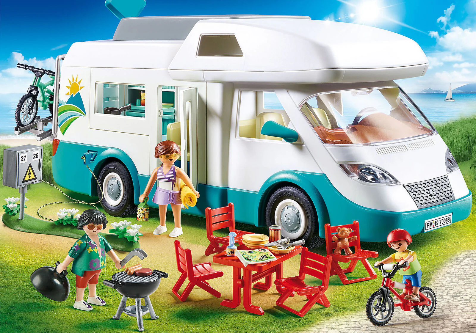 PLAYMOBIL 70088 FAMILY FUN -  FAMILY CAMPER - Image 2