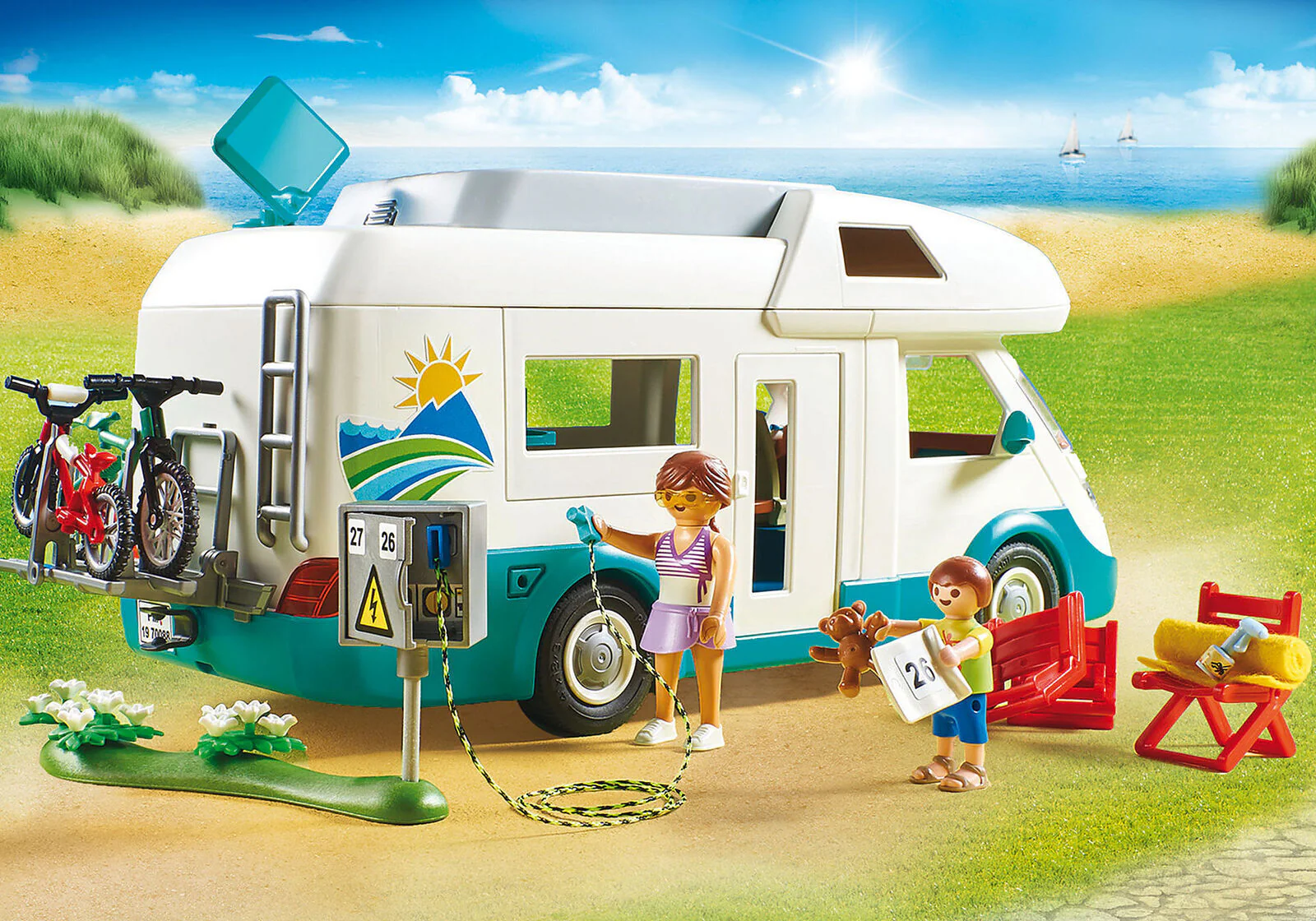 PLAYMOBIL 70088 FAMILY FUN -  FAMILY CAMPER - Image 5