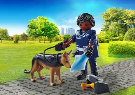 PLAYMOBIL 71162 POLICE WITH SNIFFER DOG - Image 3