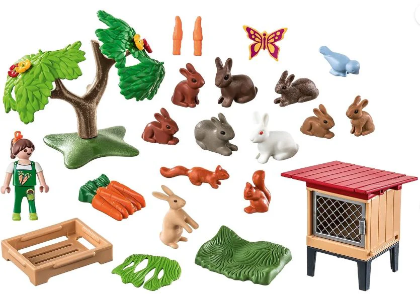 PLAYMOBIL 71252 COUNTRY - RABBIT ENCLOSURE - Image 3