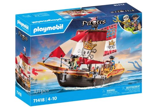 PLAYMOBIL 71418 - PIRATE SHIP