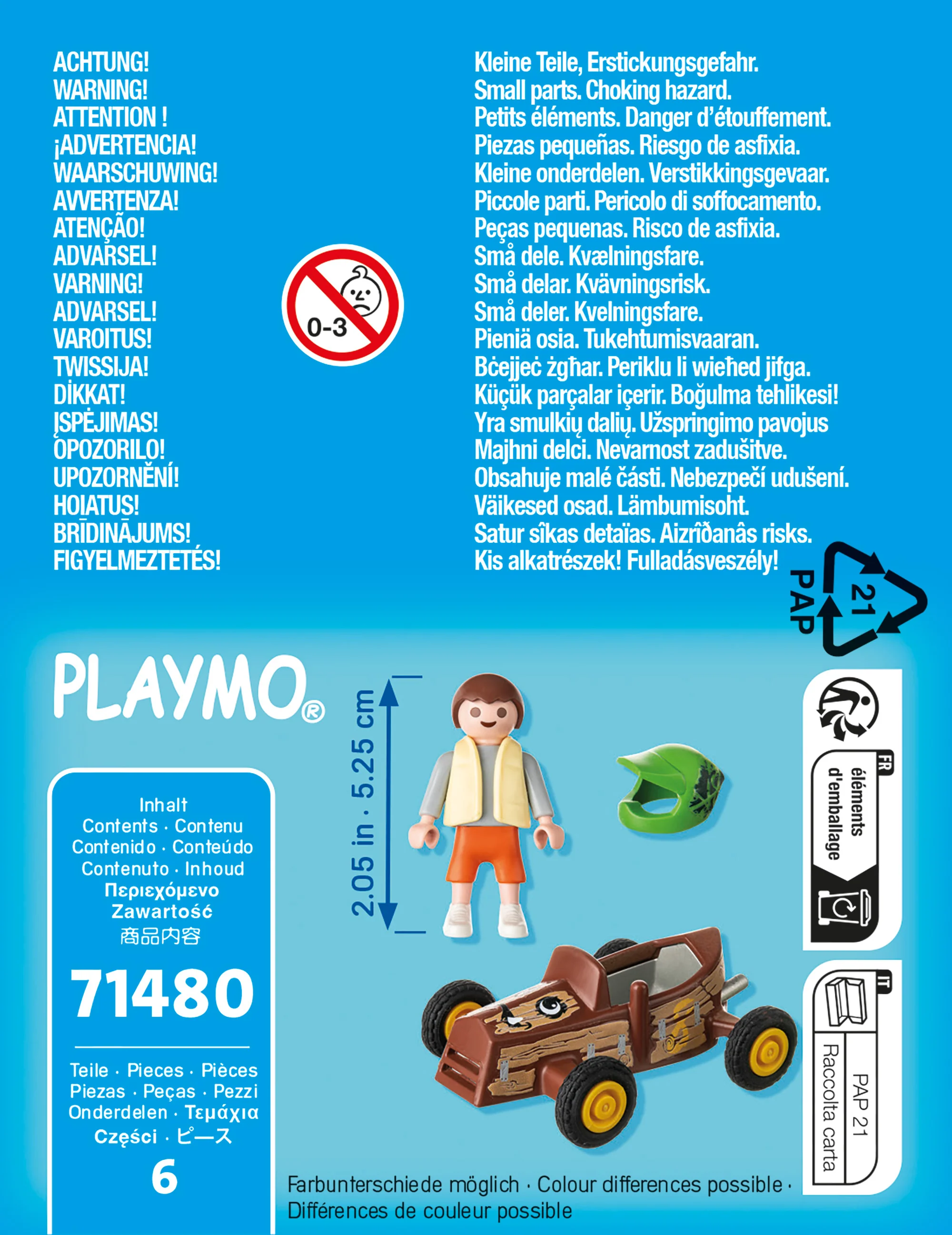 PLAYMOBIL 71480 CHILD WITH KART - Image 4