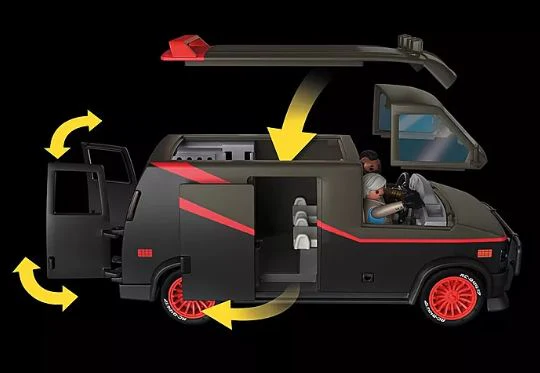 PLAYMOBIL A-TEAM VAN - 70750 - Image 3