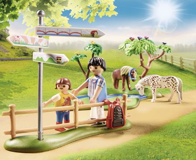PLAYMOBIL ADVENTURE PONY RIDE - 70512 - Image 3
