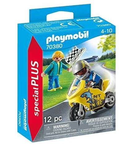 PLAYMOBIL - BOYS WITH MOTORCYCLES 70380