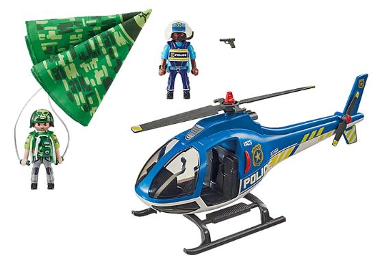 PLAYMOBIL POLICE PARACHUTE SEARCH - 70569 - Image 2