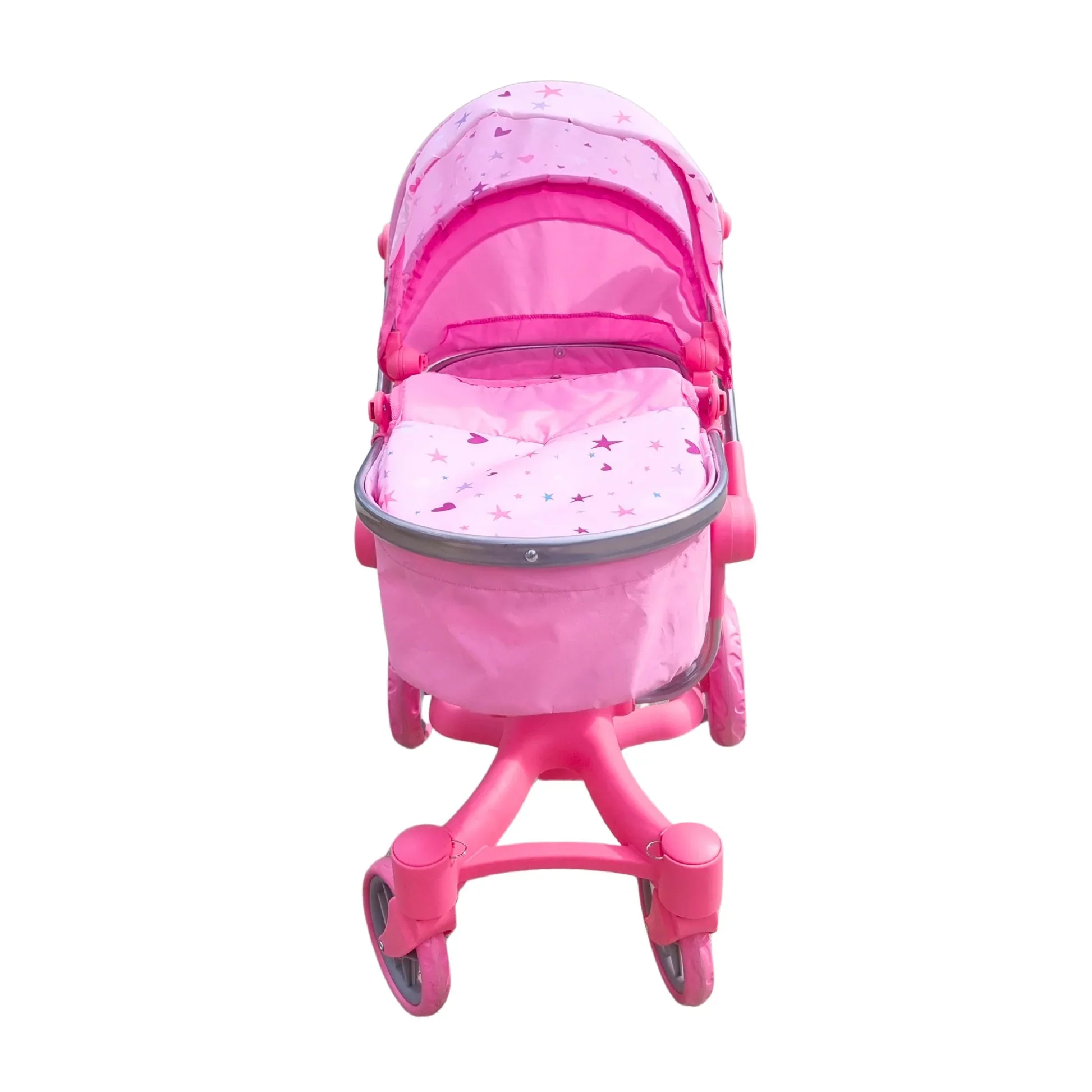 PLAYWORLD 2 IN 1 DELUXE DOLL PRAM - Image 5
