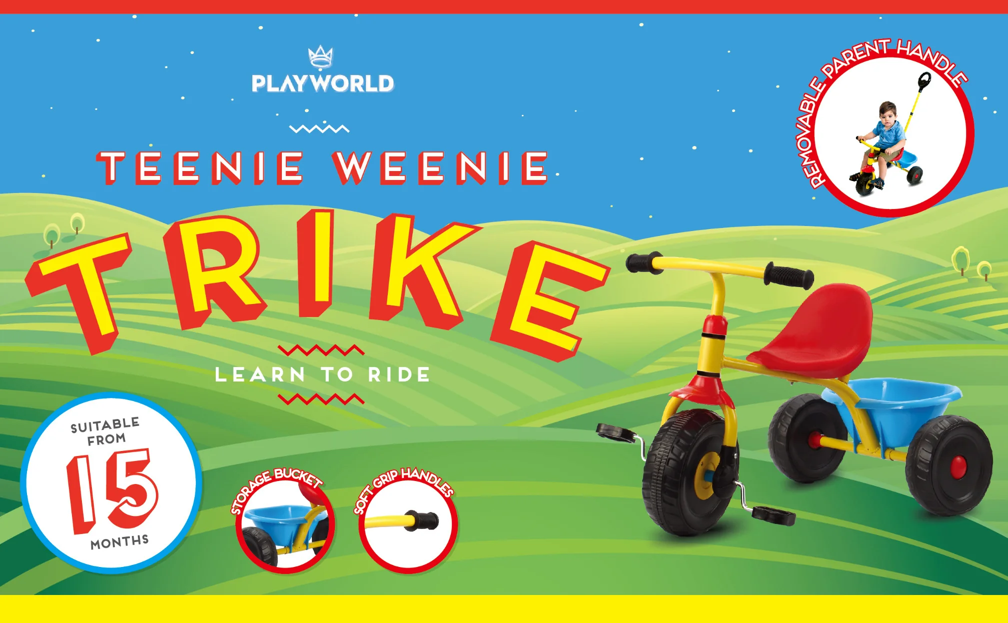 PLAYWORLD TRIKE 2IN1 - Image 2